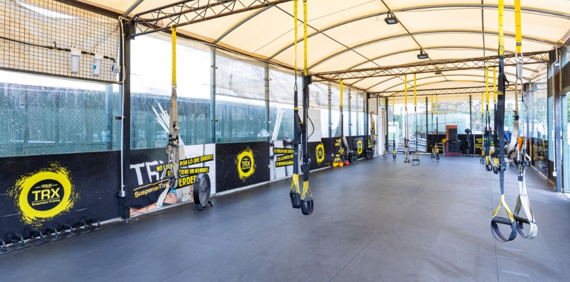entrenamiento en suspensión
