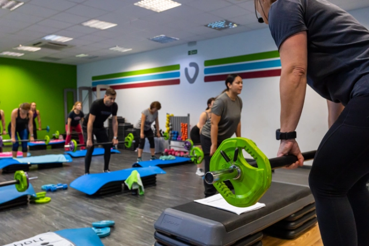 Entrenamiento en nuestro centro vals sport Churriana