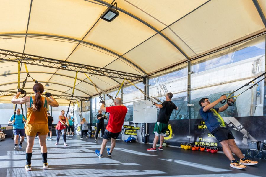 entrenamiento en suspensión