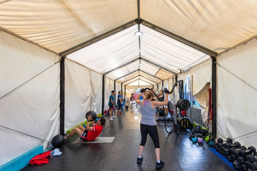 gimnasio para personas mayores